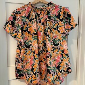 THML tropical print top. Size small.